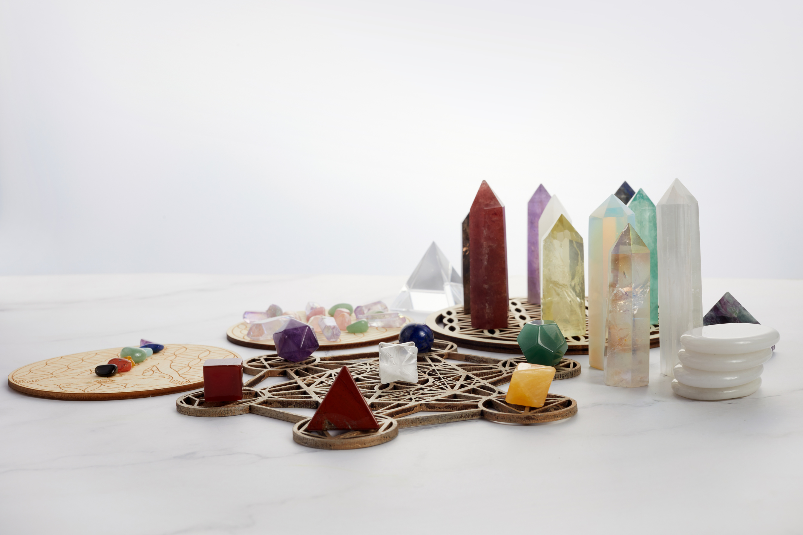 Collection of Healing Crystals 